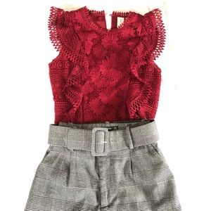 Beautiful guipure top